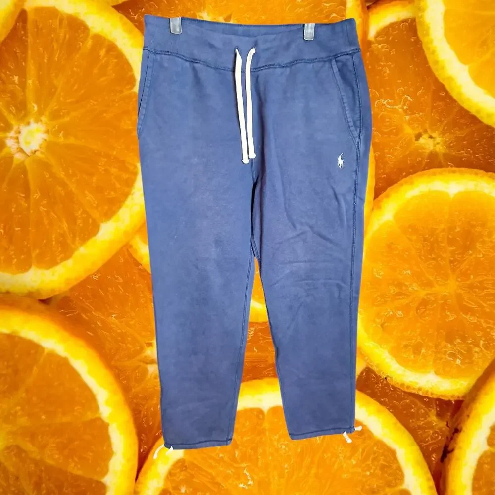 Polo Ralph Lauren‎ Men's Cotton Blend Drawstring Waist Fleece Sweatpants Size M